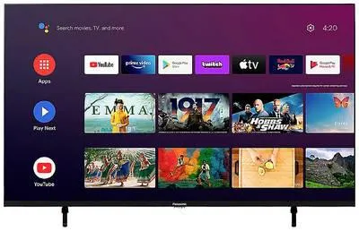 Panasonic TX-43LXW834 LED TV 108 cm 43 inch EEC G (A - G) Smart TV, UHD, Wi-Fi, DVB-C, DVB-S2, DVB-T, DVB-T2 Black