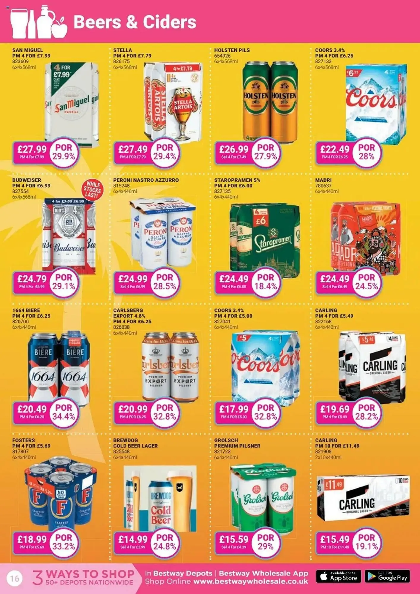 Bestway leaflet from 20 July to 14 August 2025 - Catalogue Page 16