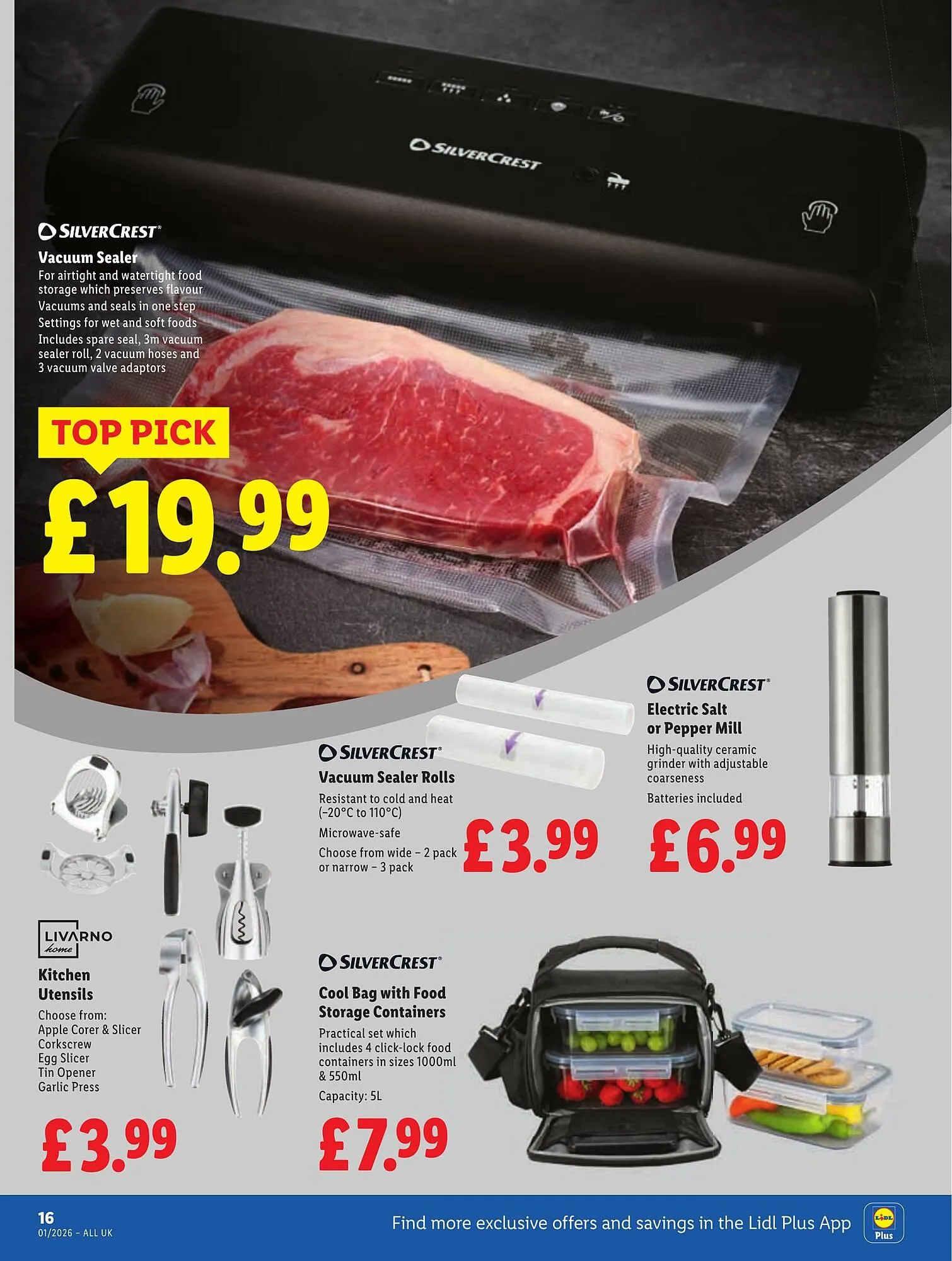 Lidl leaflet from 31 December to 7 January 2026 - Catalogue Page 16