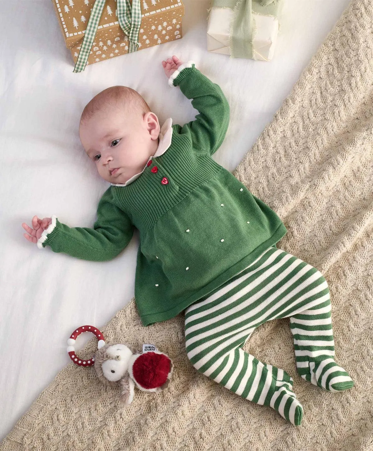 Christmas Elf Knit Top & Leggings