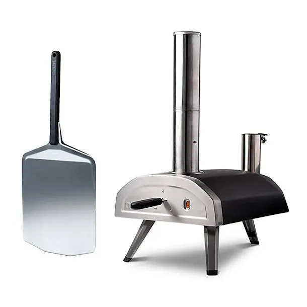 Ooni Fyra 12 Wood Pellet Pizza Oven and Pizza Peel Bundle