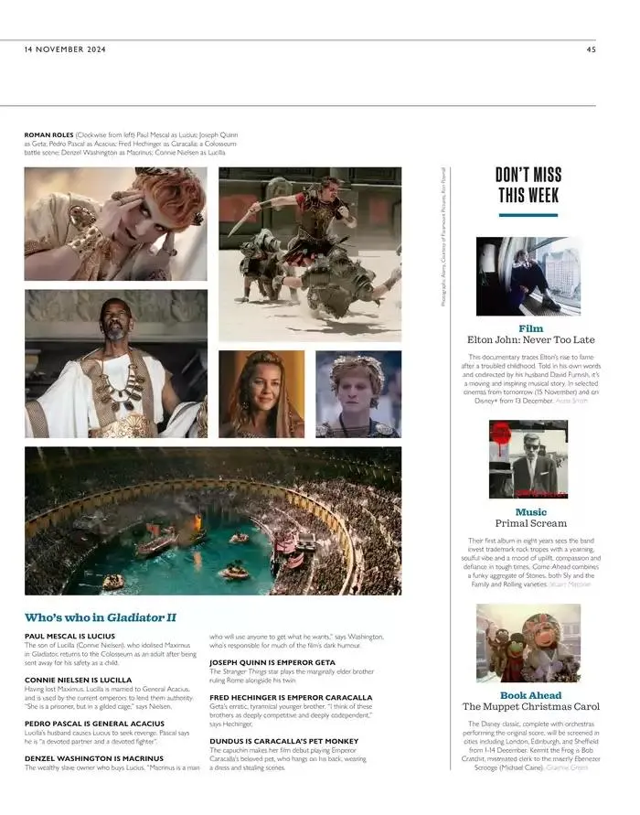 The Main Event from 14 November to 25 December 2024 - Catalogue Page 45