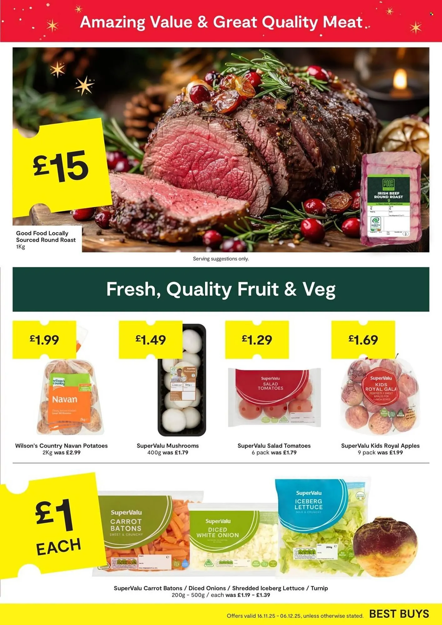 SuperValu leaflet from 19 November to 6 December 2025 - Catalogue Page 7