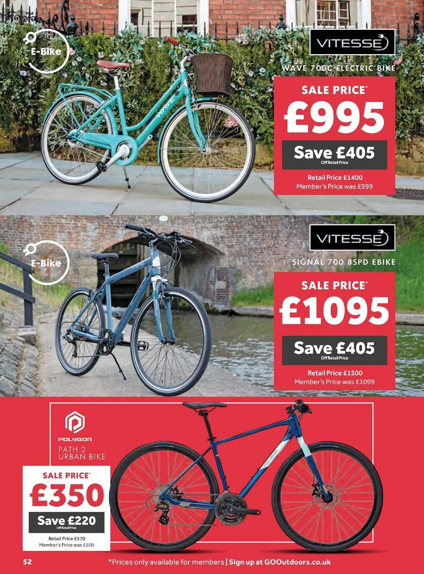 GO Outdoors Weekly Offers from 13 July to 13 September 2023 - Catalogue Page 52