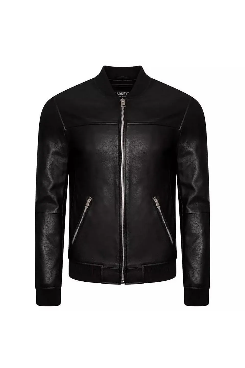Leather Bomber Jacket
