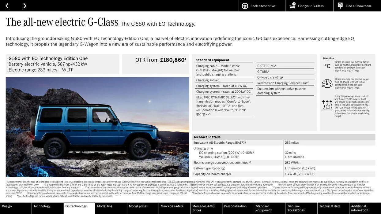 Mercedes Benz New G-Class from 8 August to 8 August 2025 - Catalogue Page 16