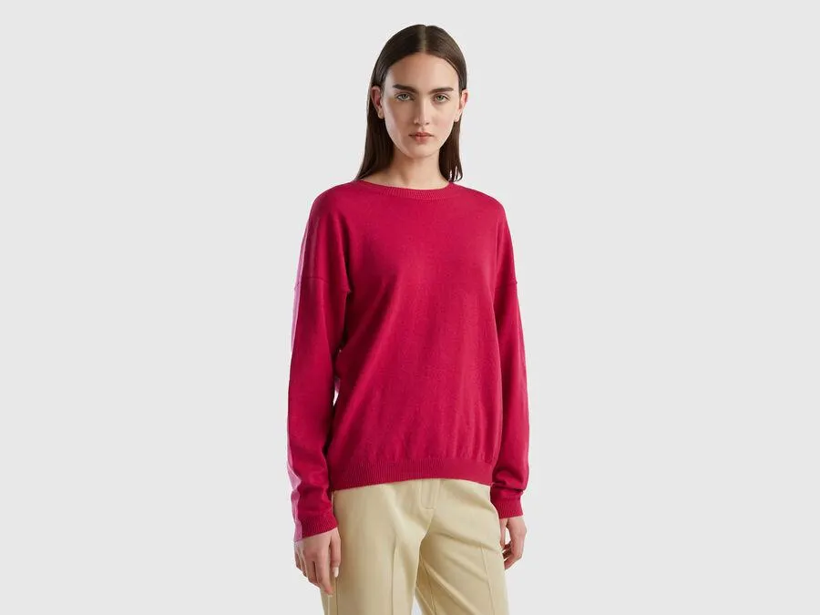 Viscose blend sweater