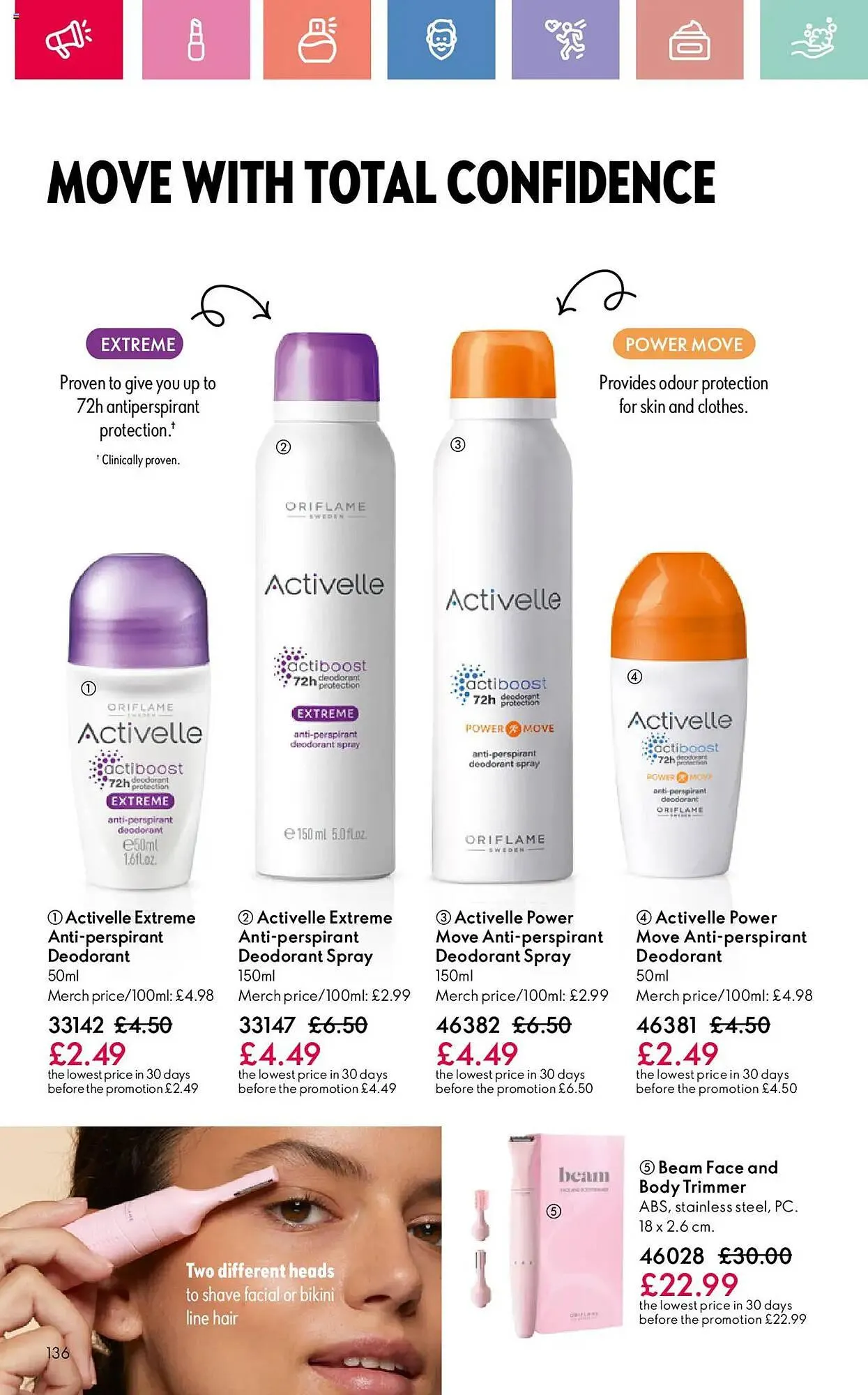 Oriflame leaflet from 10 July to 30 July 2025 - Catalogue Page 136