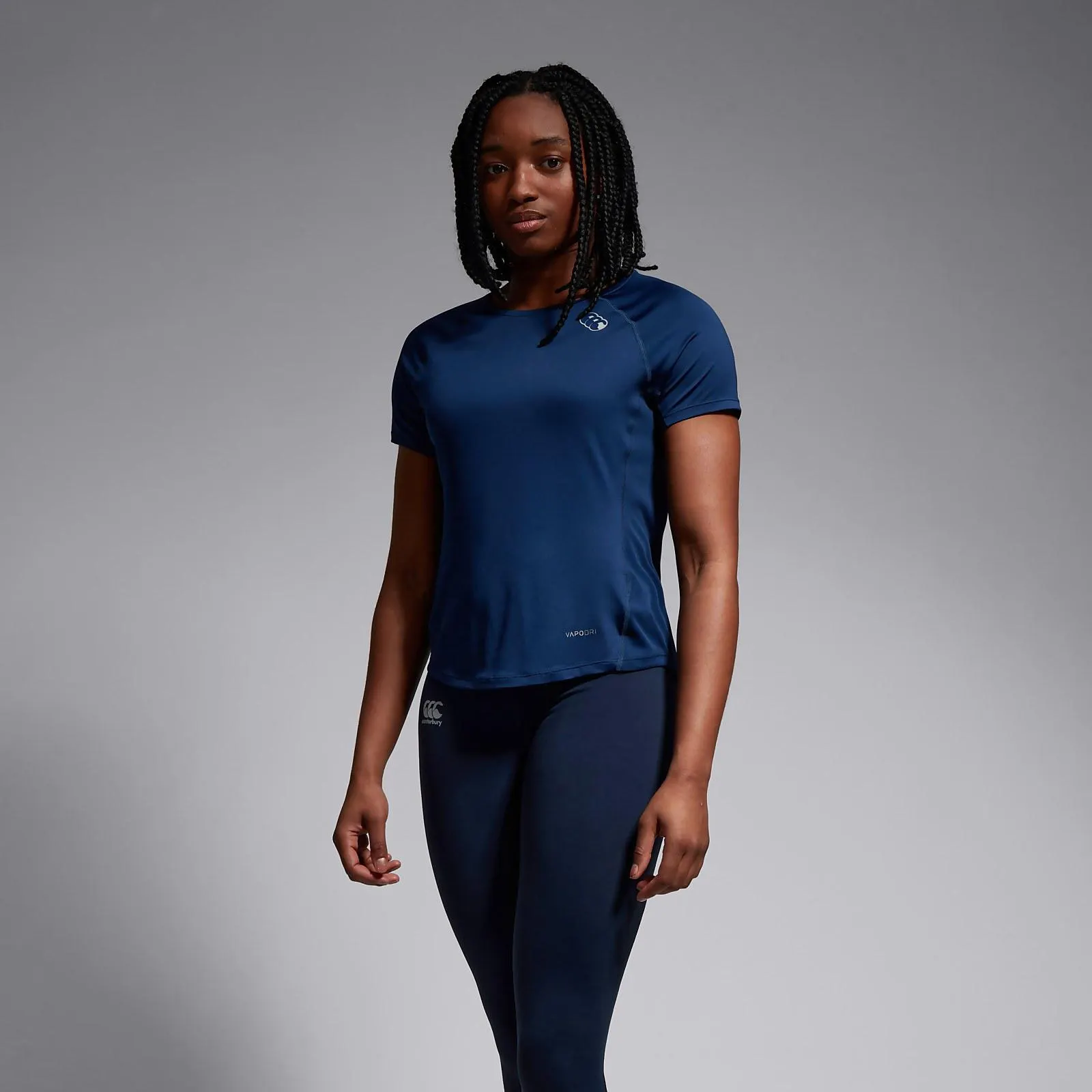 WOMENS SUPERLIGHT SHORT SLEEVE TEE BLUE