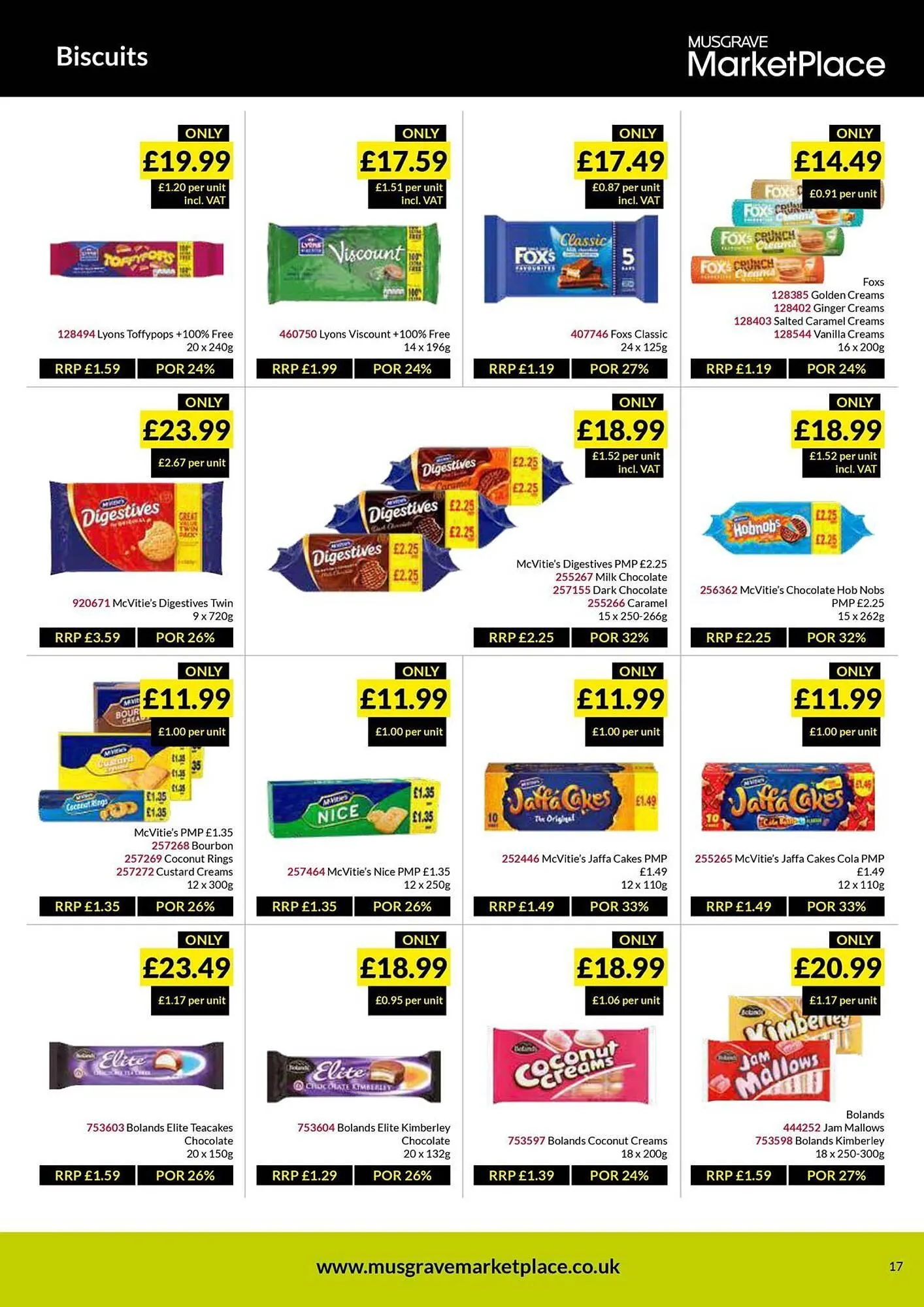 Musgrave MarketPlace leaflet from 1 April to 20 April 2025 - Catalogue Page 17