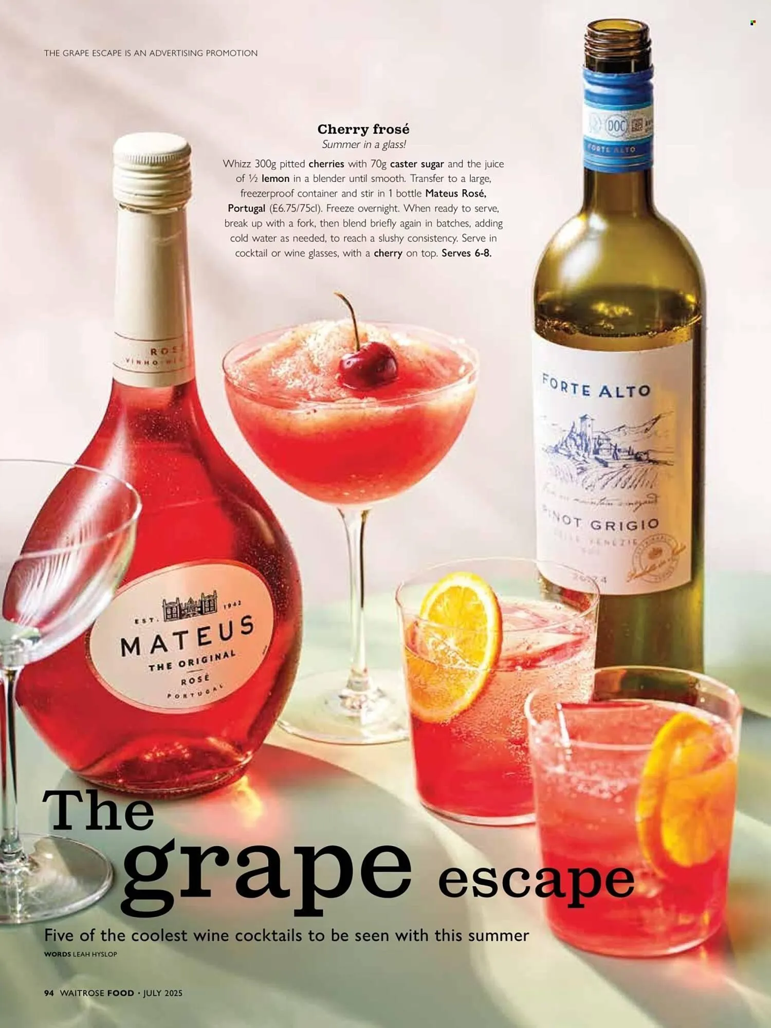 Waitrose leaflet from 1 July to 31 July 2025 - Catalogue Page 94