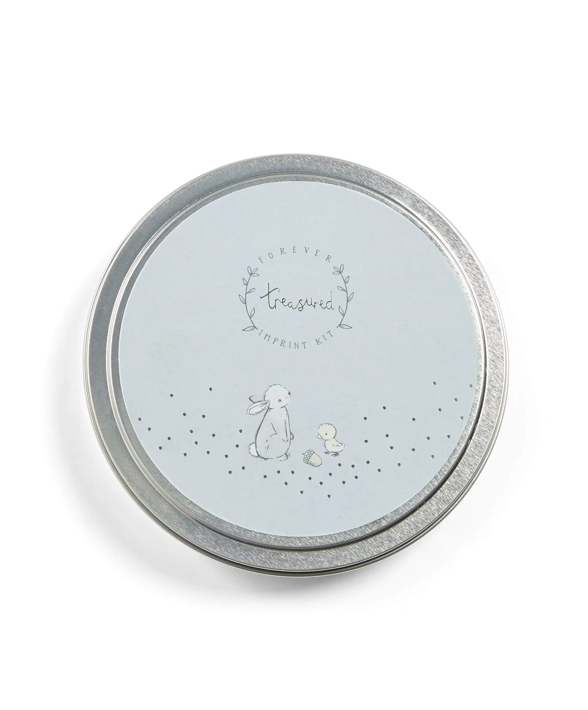 Baby Imprint Tin - Forever Treasured Blue