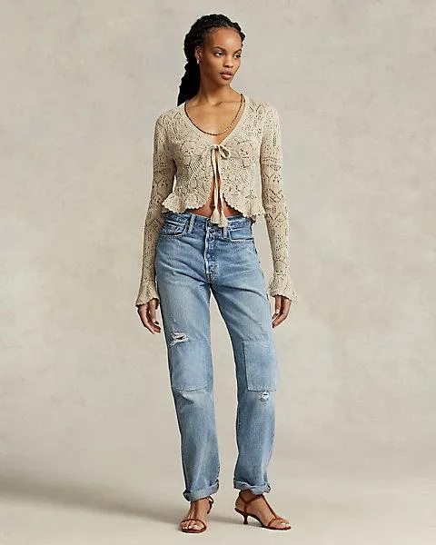 High-Rise Relaxed Straight Jean