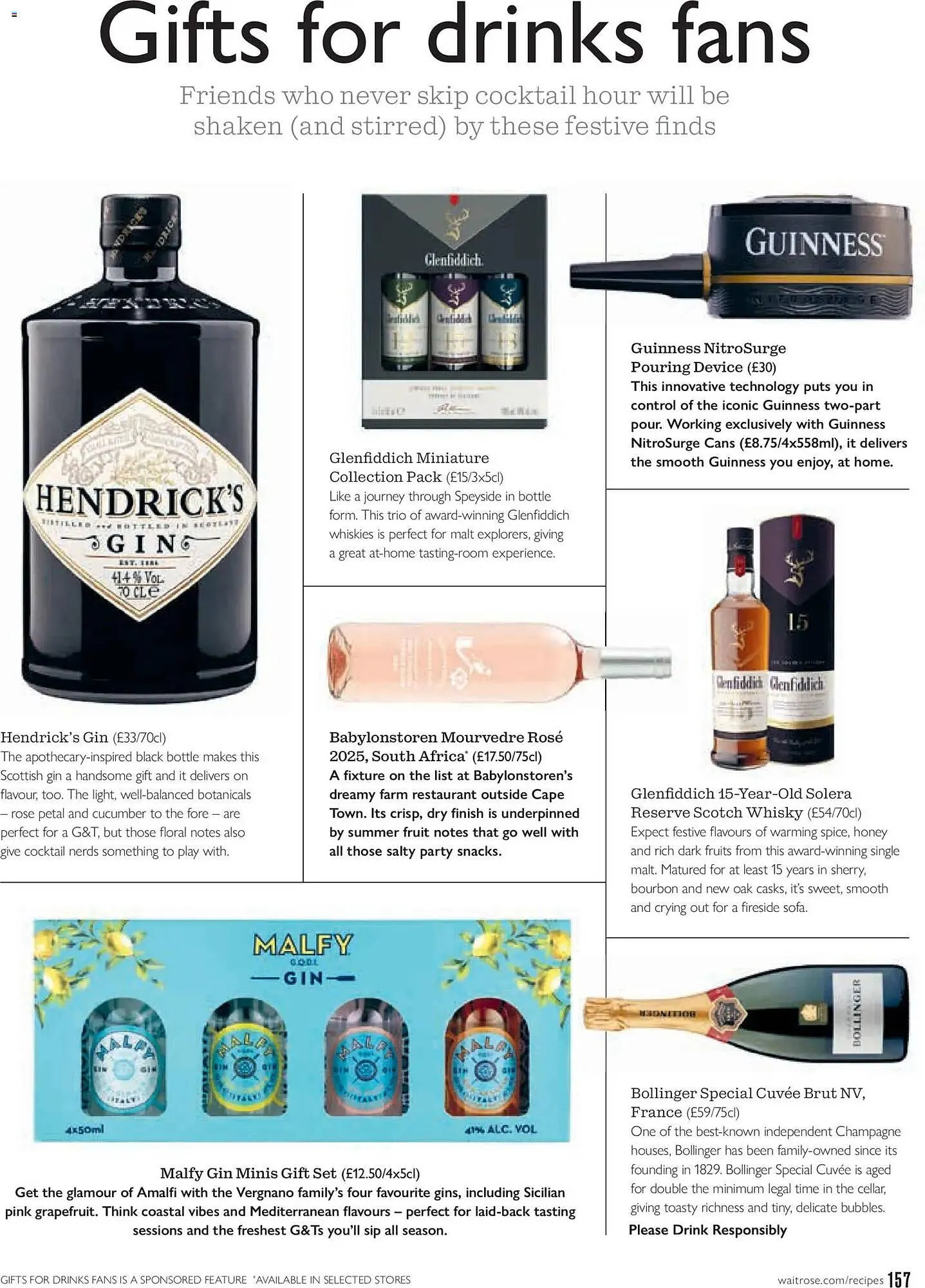 Waitrose catalogue from 1 November to 1 December 2025 - Catalogue Page 157