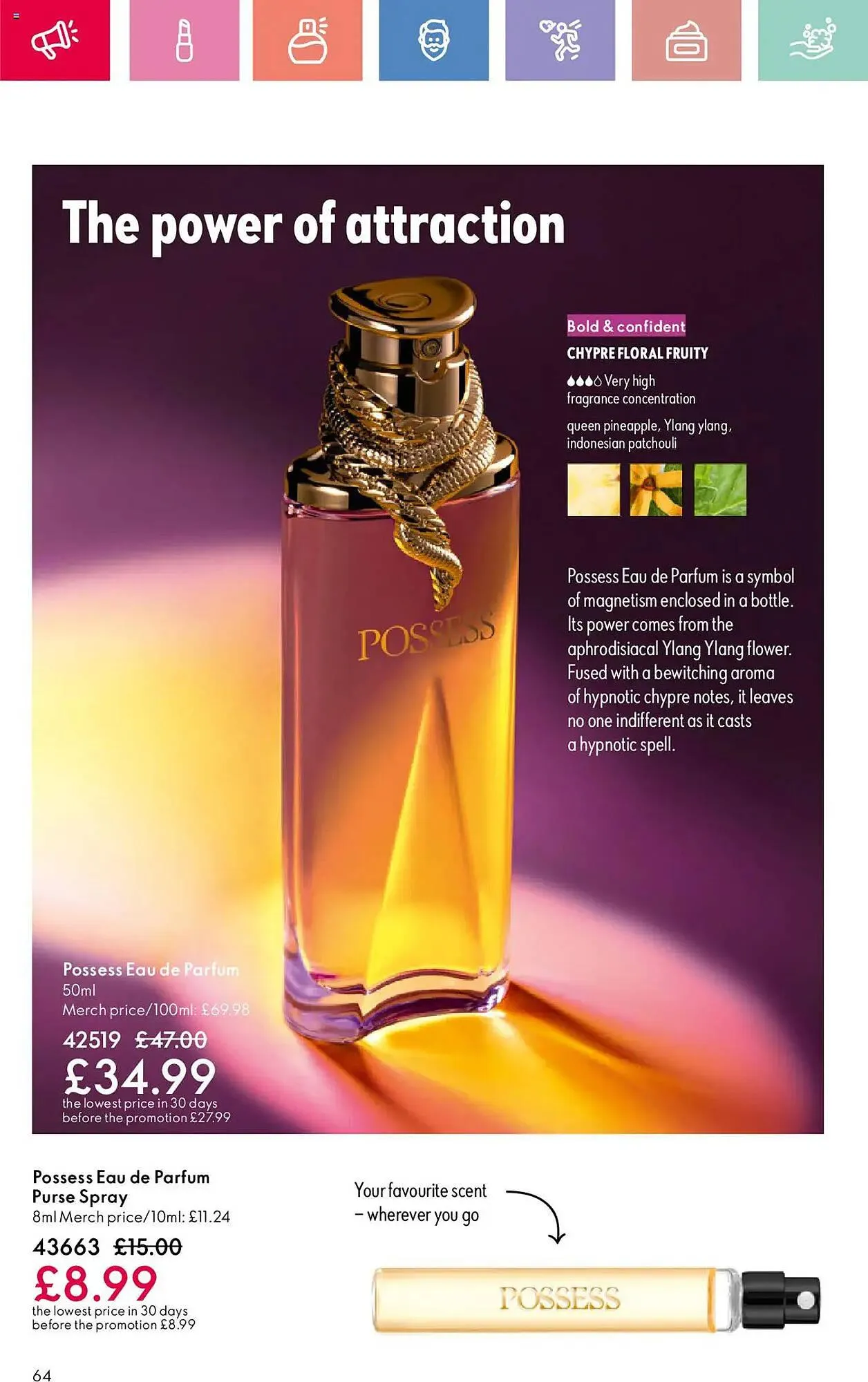 Oriflame leaflet from 10 July to 30 July 2025 - Catalogue Page 64