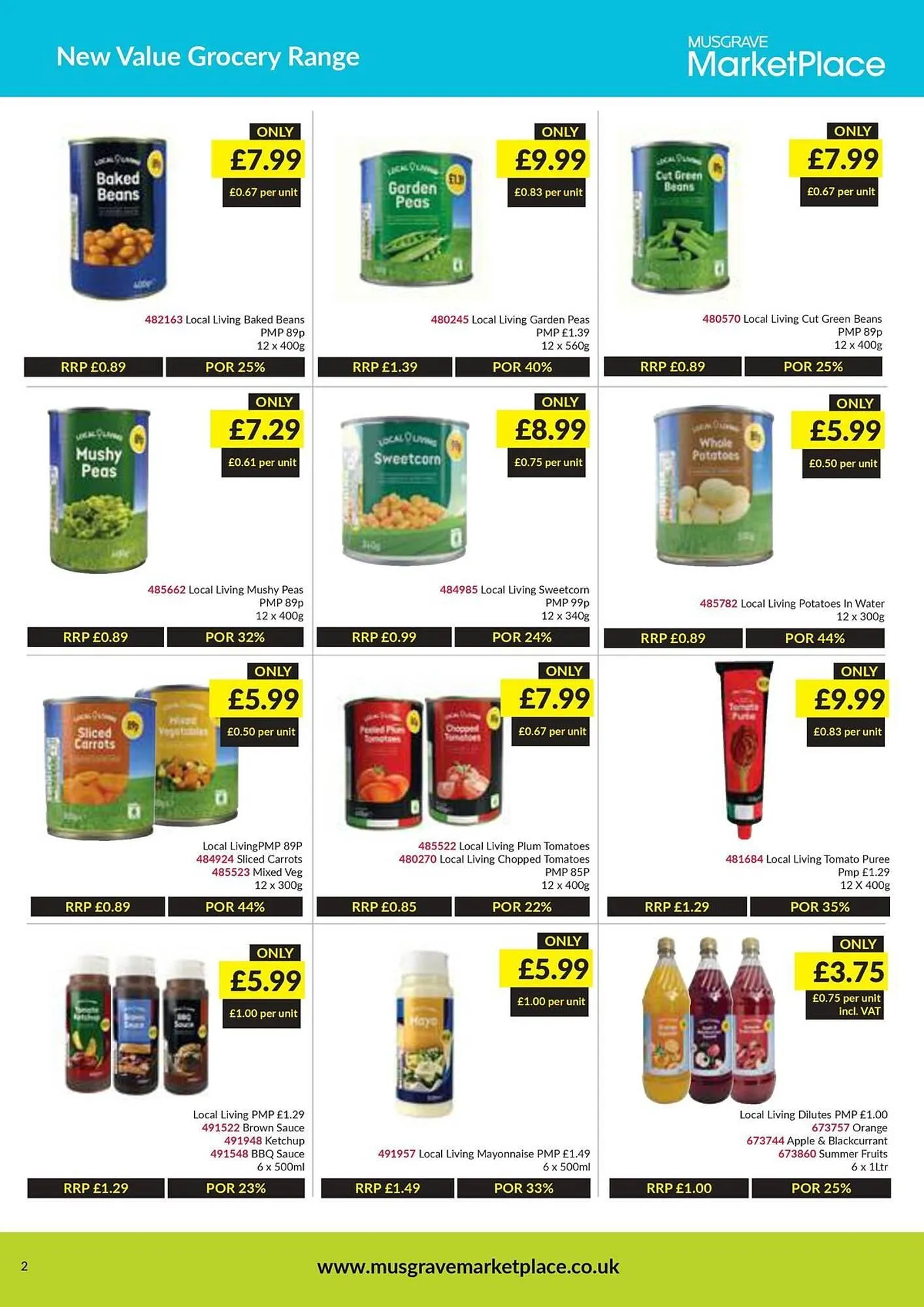 Musgrave MarketPlace leaflet from 14 July to 3 August 2025 - Catalogue Page 2