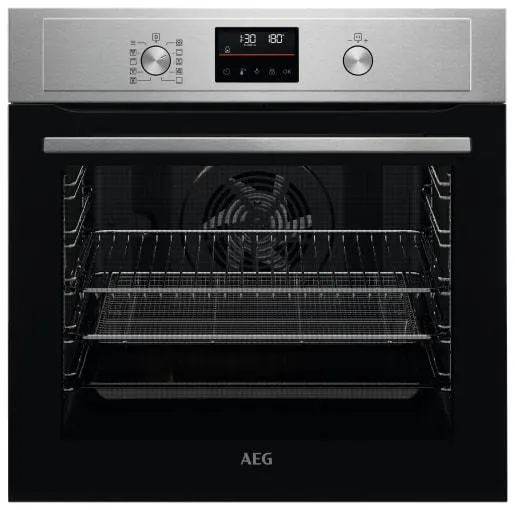 AEG BPX535A61M Built-In Single Oven with Air Fry - Stainless Steel