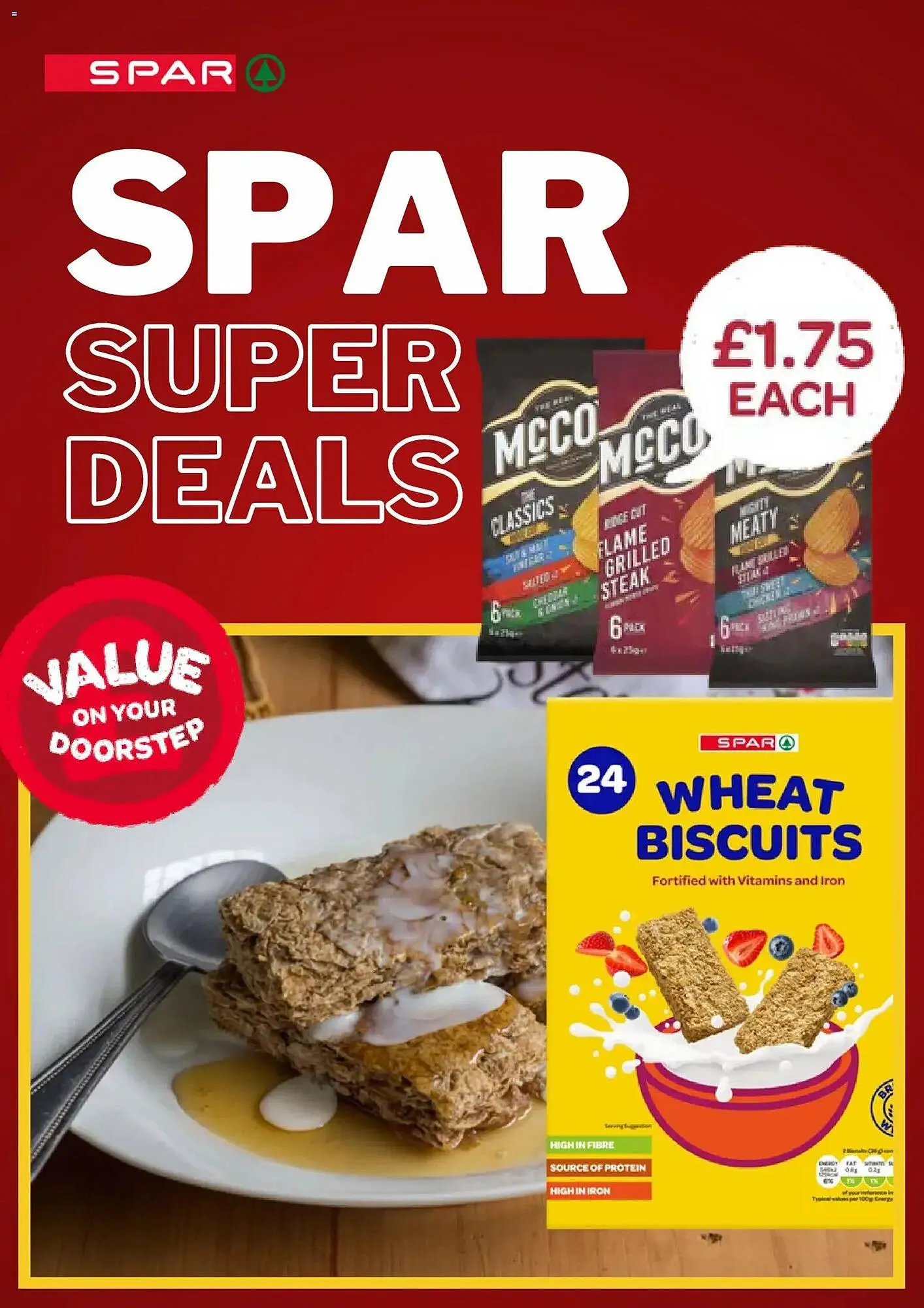 Spar leaflet from 1 March to 29 March 2026 - Catalogue Page 1