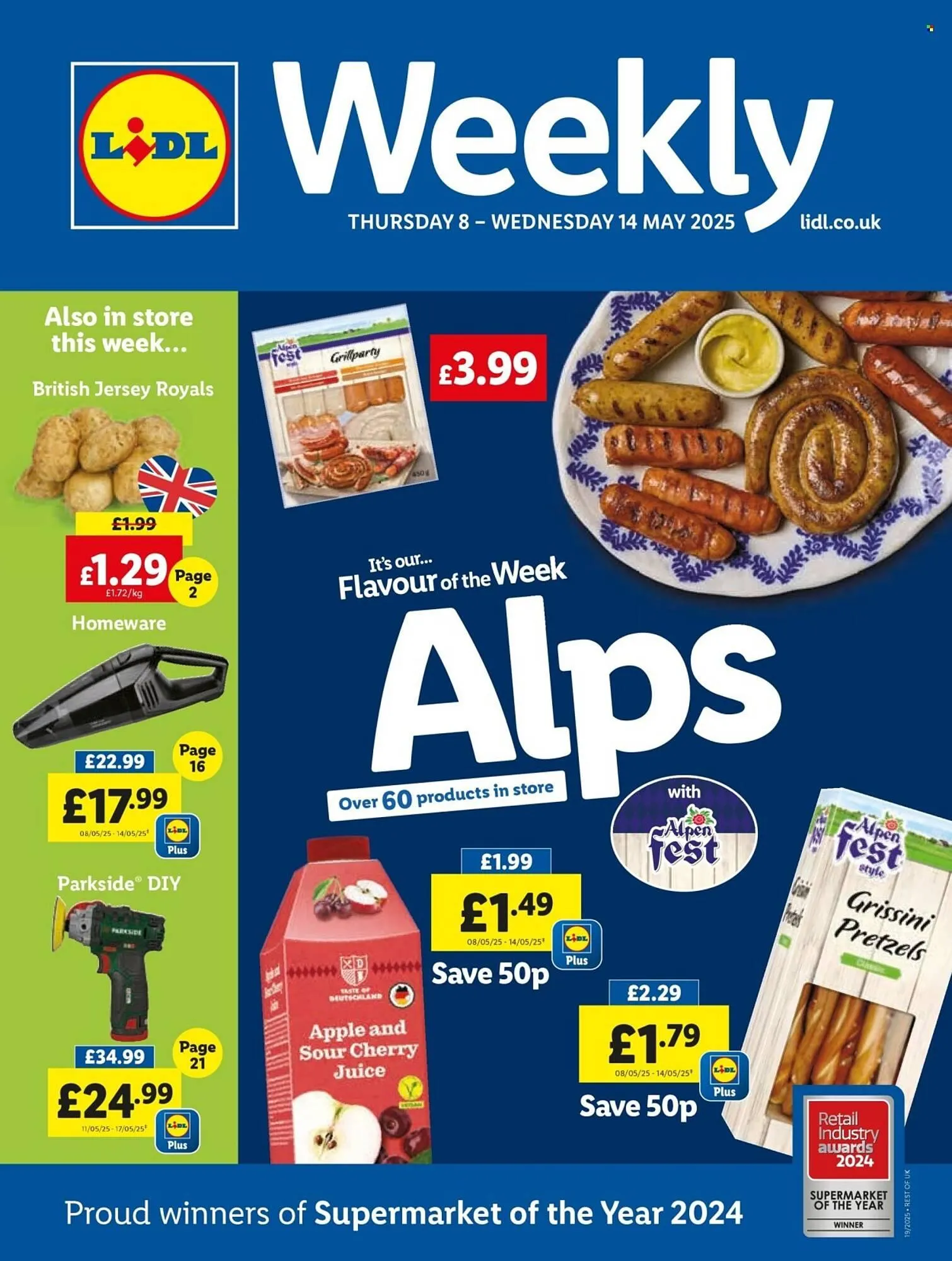 Lidl leaflet from 8 May to 14 May 2025 - Catalogue Page 1