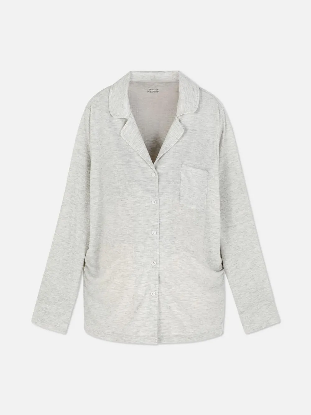 Ribbed Maternity Pyjama Shirt