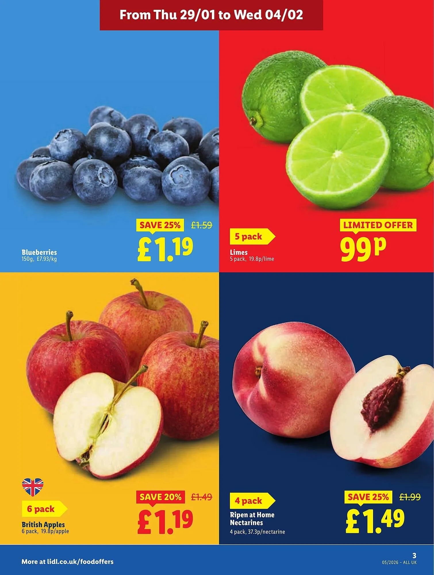 Lidl leaflet from 29 January to 4 February 2026 - Catalogue Page 3