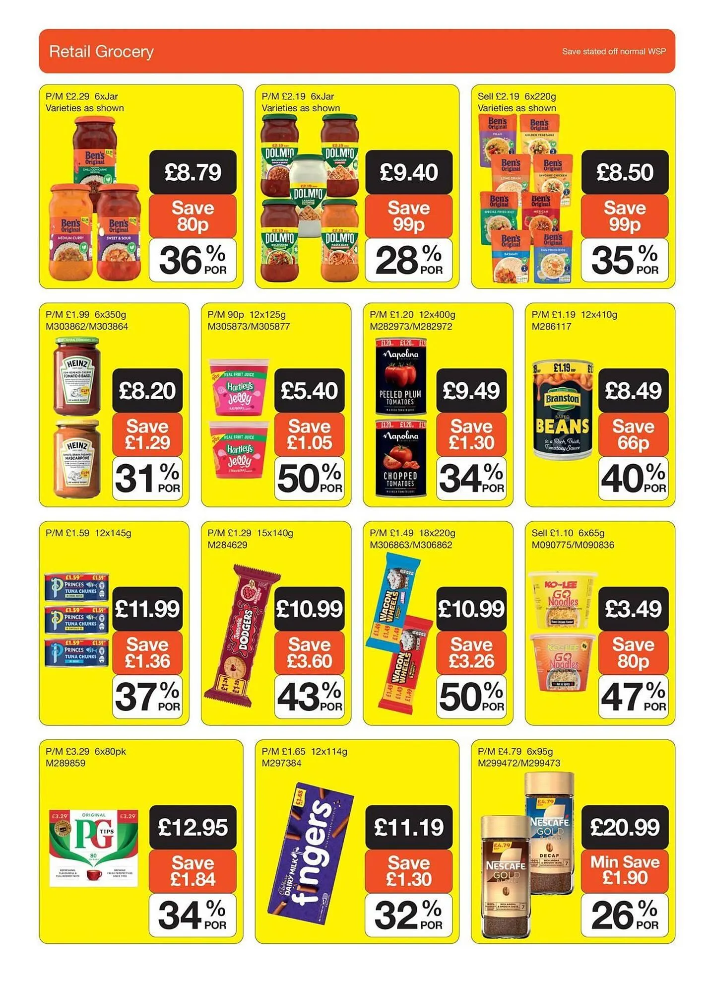 Booker Wholesale brochure from 10 September to 7 October 2025 - Catalogue Page 10