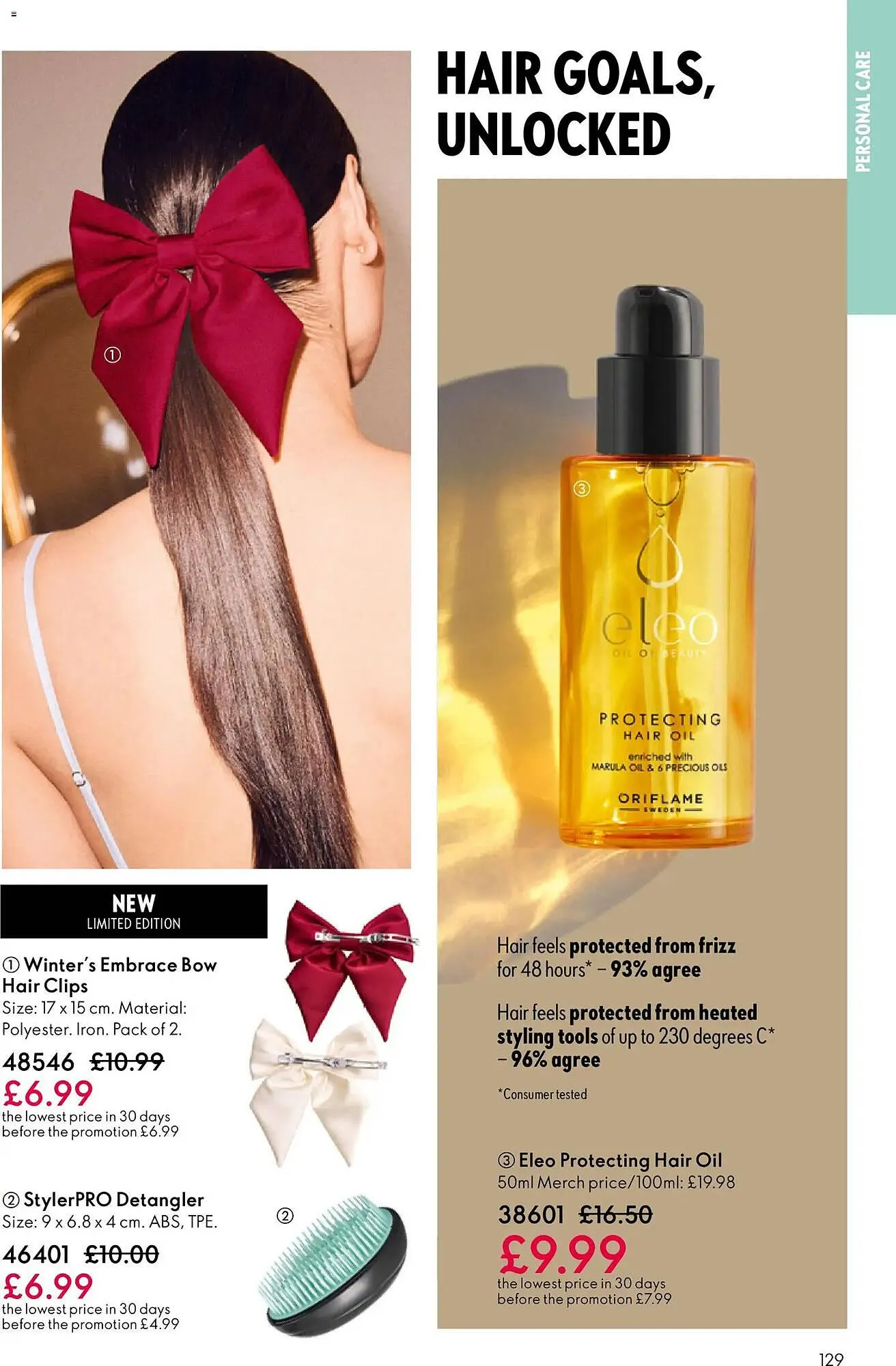 Oriflame catalogue from 24 December to 21 January 2026 - Catalogue Page 129