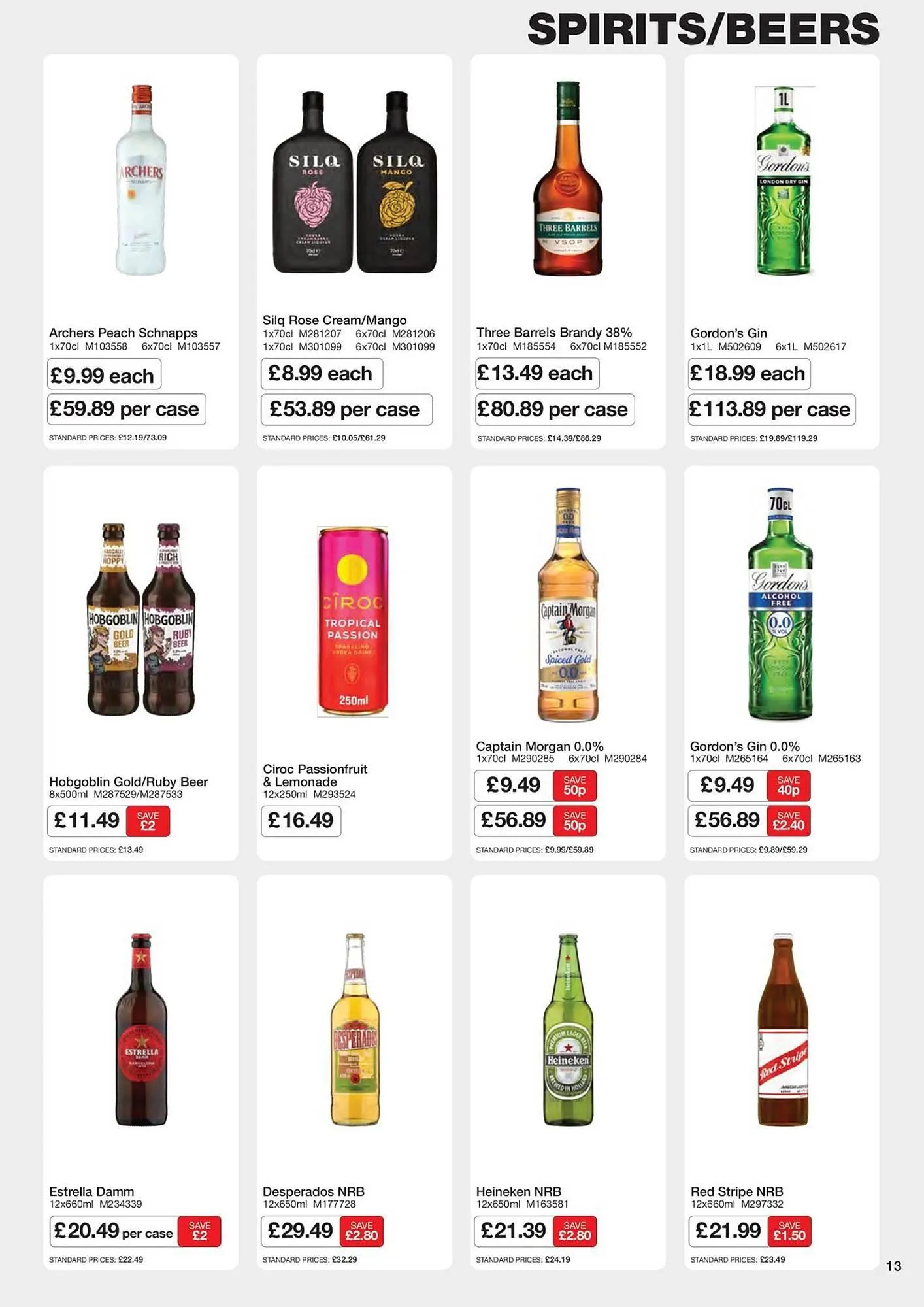 Booker Wholesale brochure from 10 September to 7 October 2025 - Catalogue Page 13