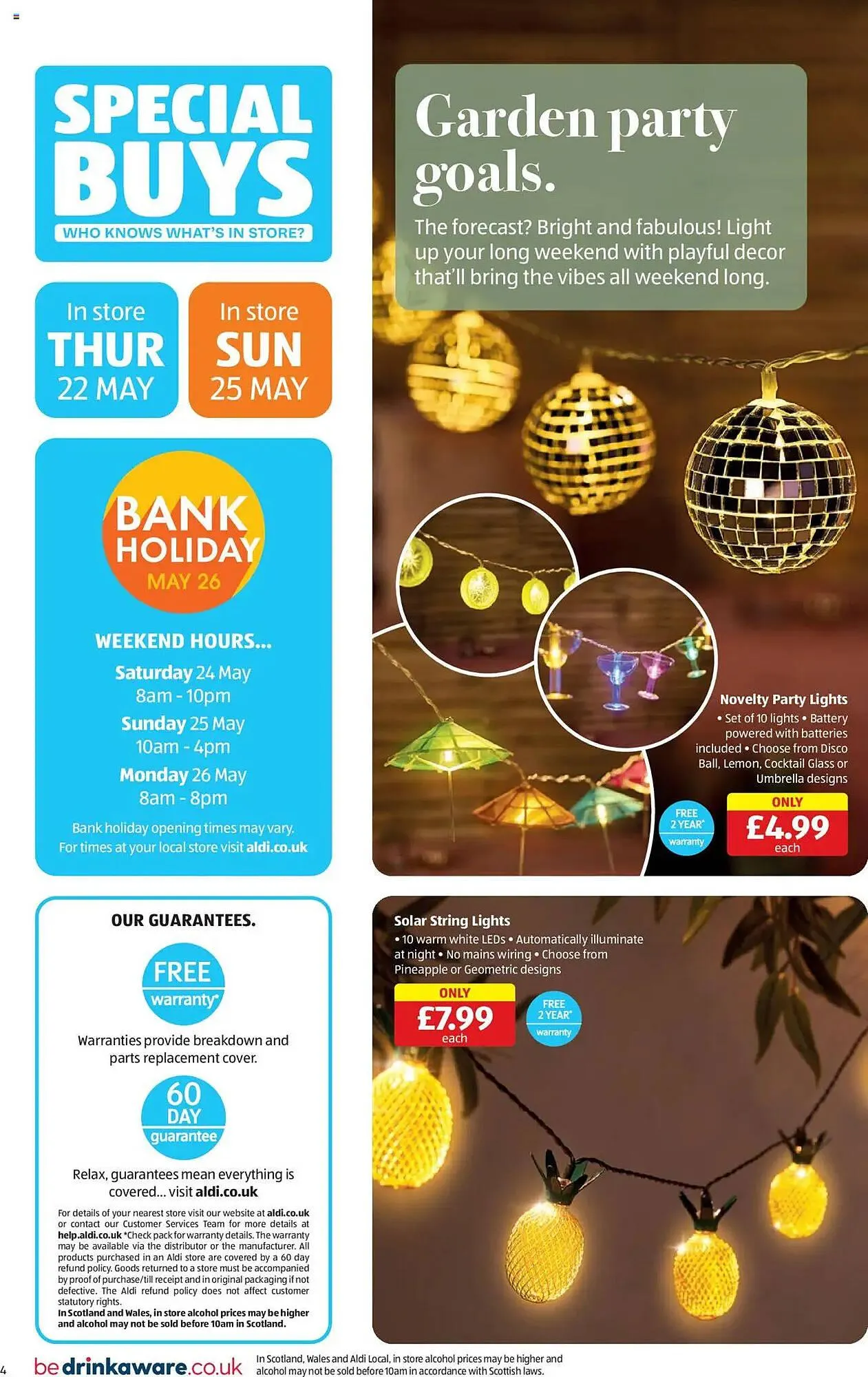 Aldi leaflet from 22 May to 26 June 2025 - Catalogue Page 4