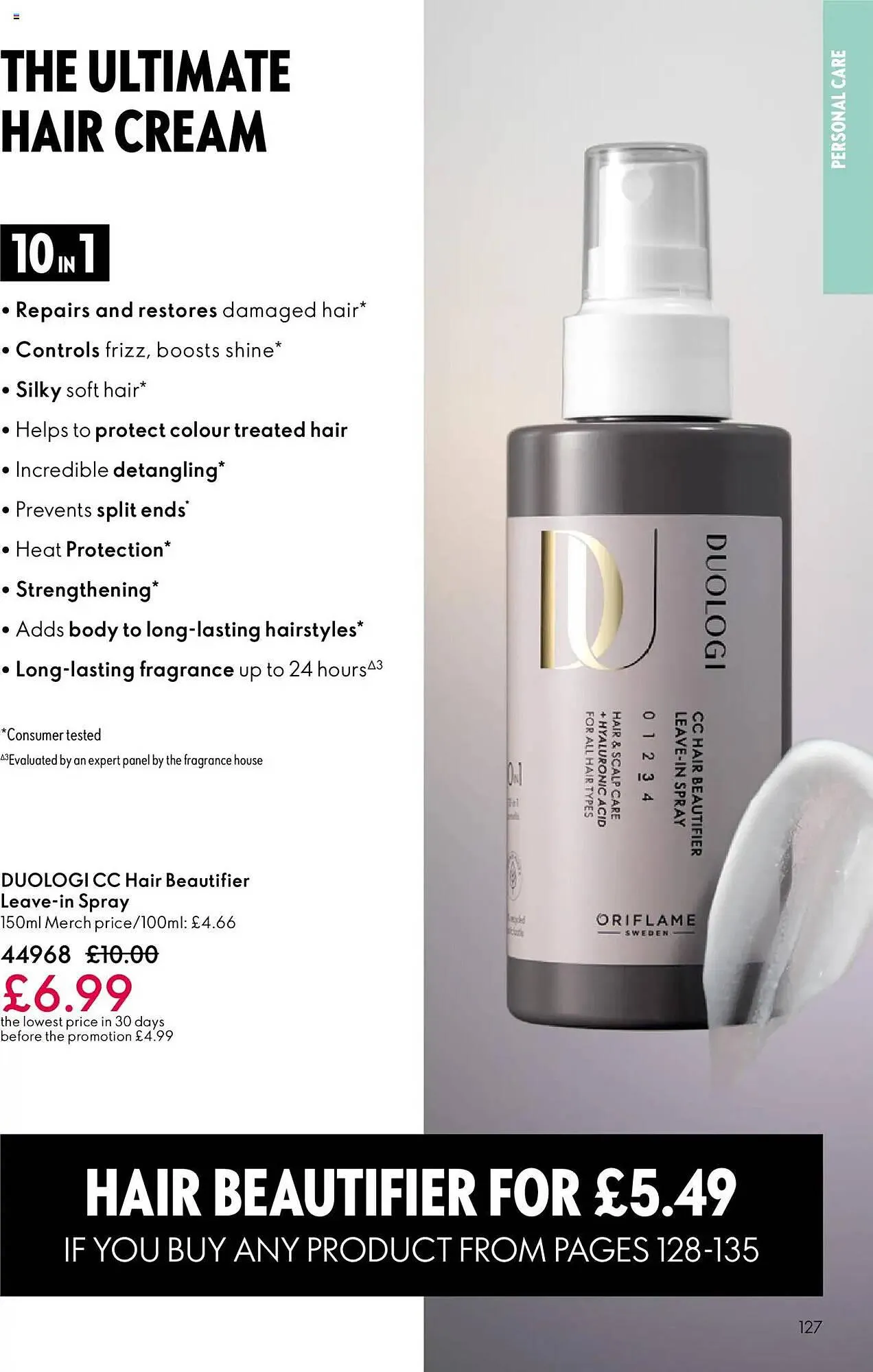 Oriflame catalogue from 22 October to 11 November 2025 - Catalogue Page 127
