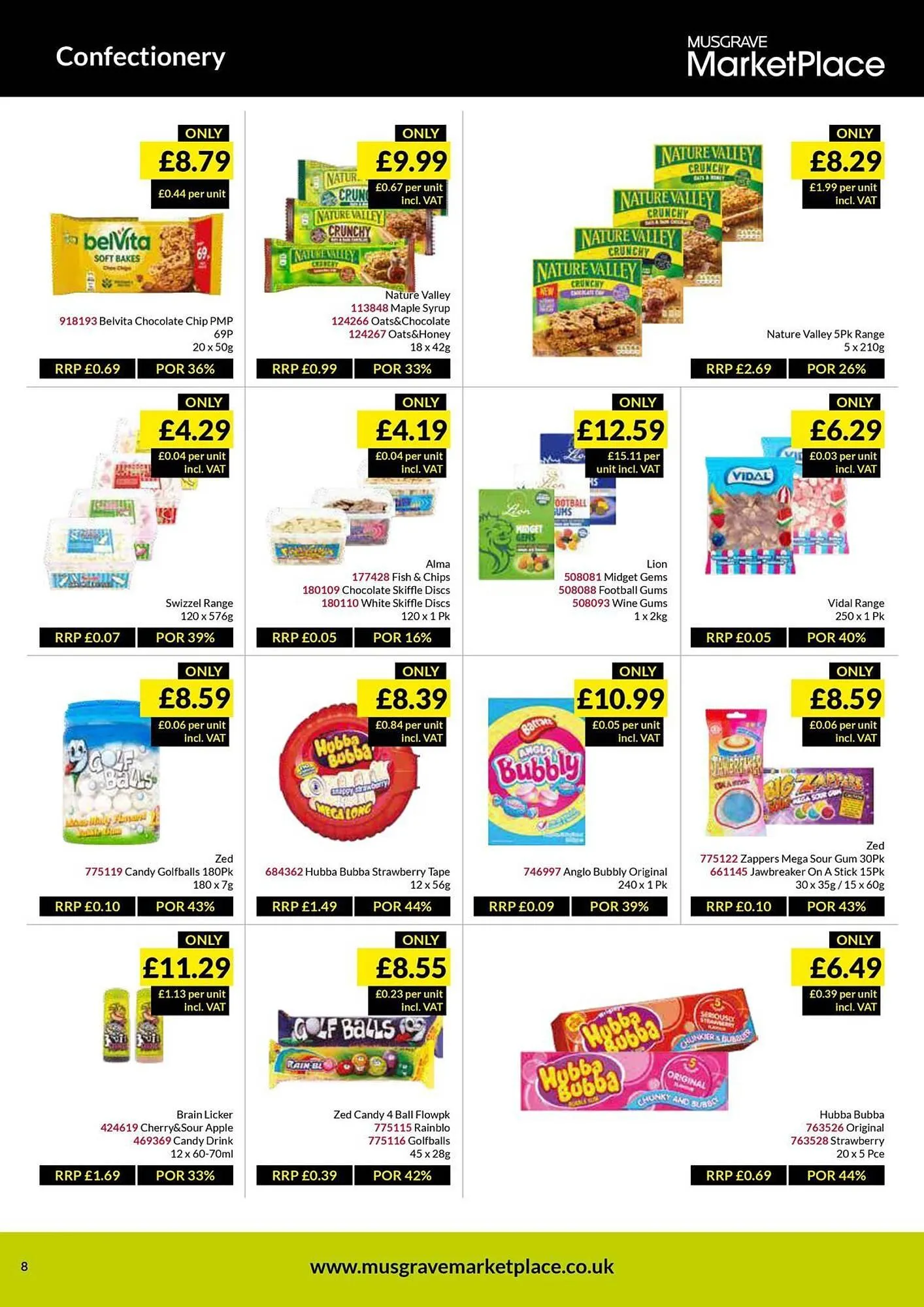 Musgrave MarketPlace leaflet from 1 April to 20 April 2025 - Catalogue Page 8