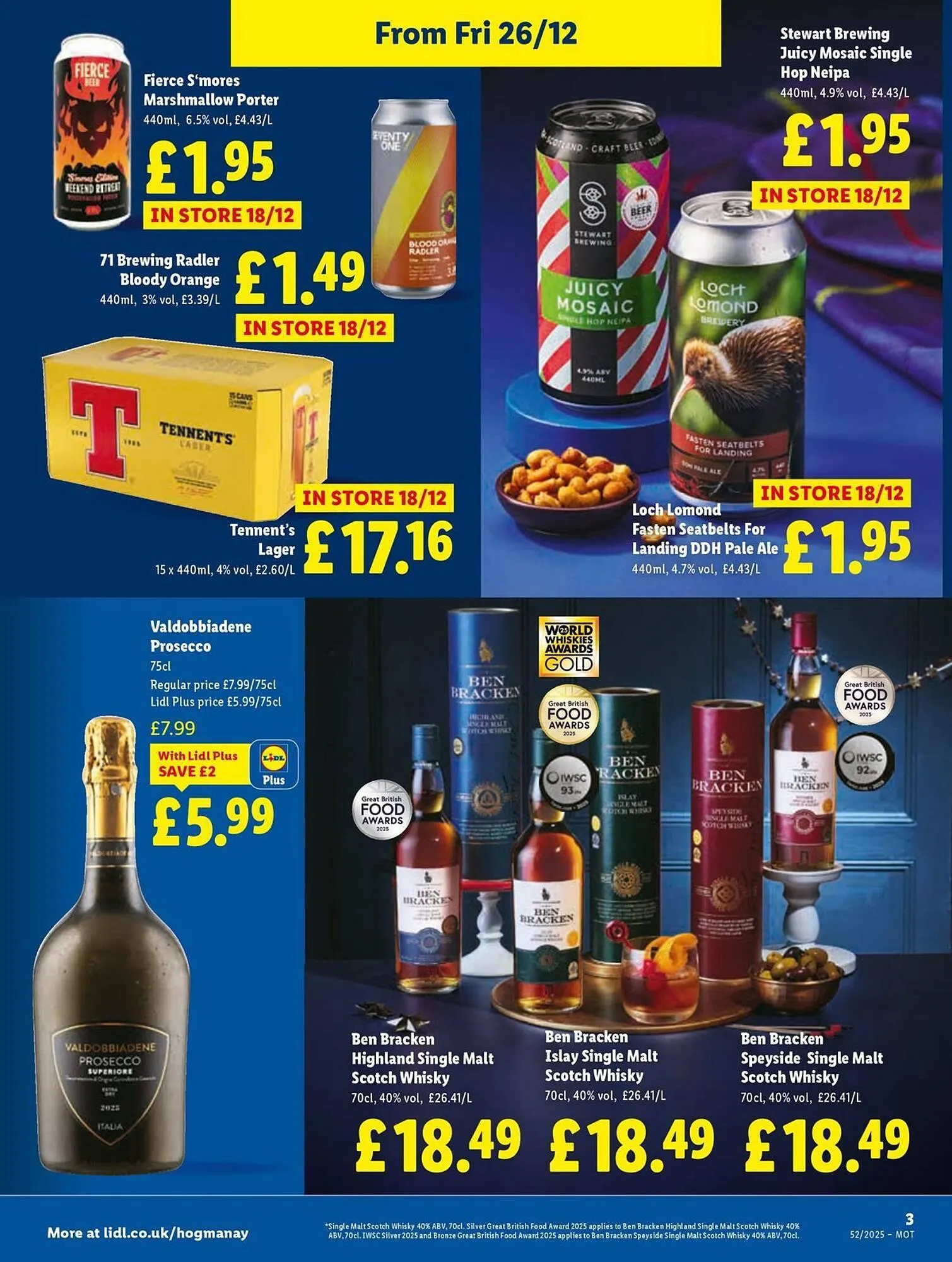 Lidl leaflet from 26 December to 31 December 2025 - Catalogue Page 3
