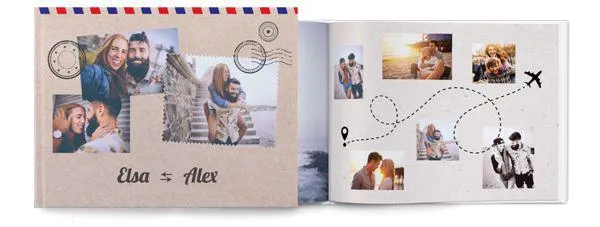Travel scrapbook