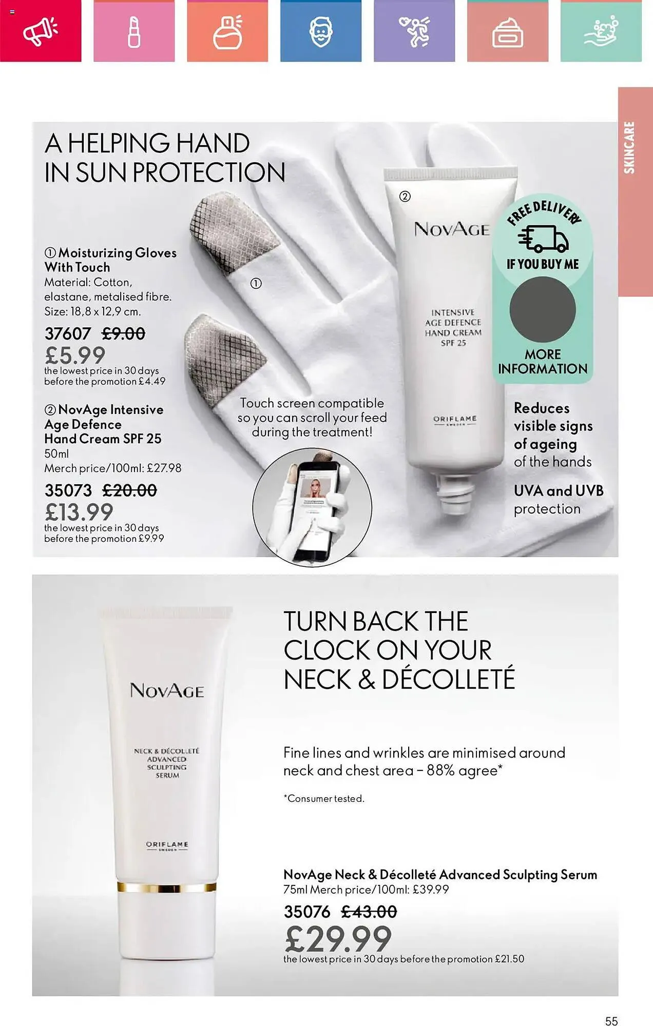 Oriflame leaflet from 3 January to 22 January 2025 - Catalogue Page 55