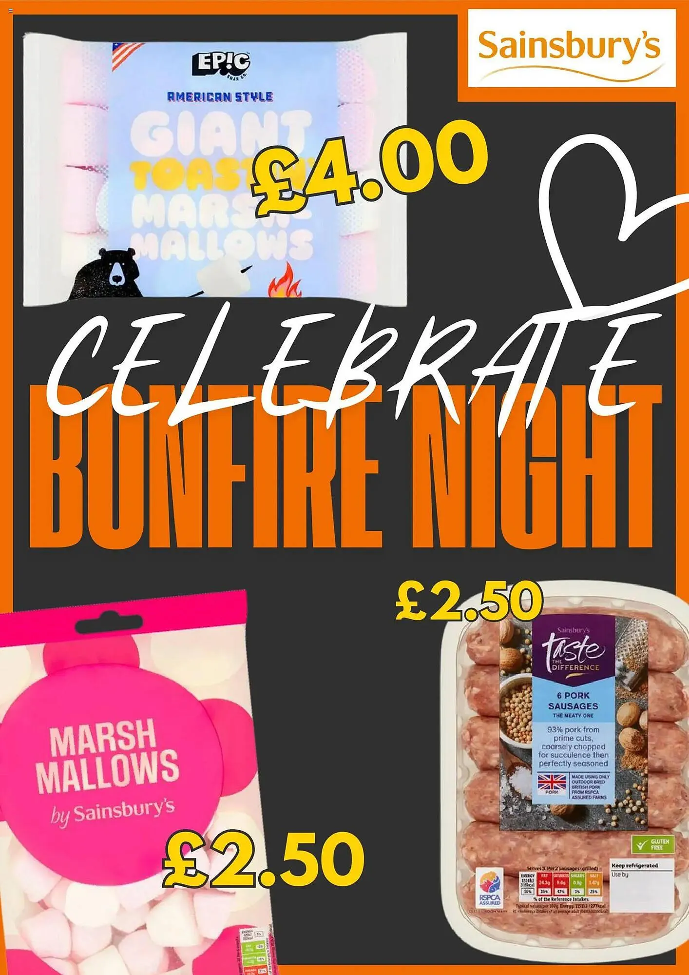 Sainsburys leaflet - 1