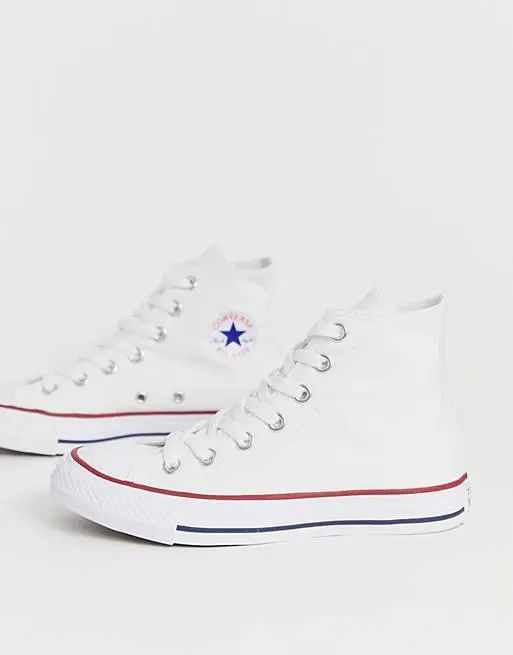 Converse Chuck Taylor All Star Hi trainers in white