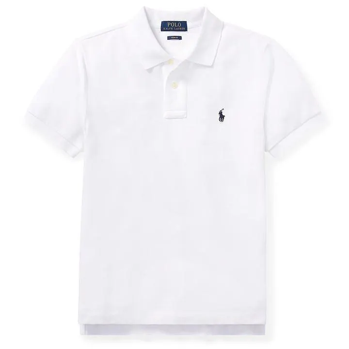 Junior Boys Custom Short Sleeve Polo Shirt