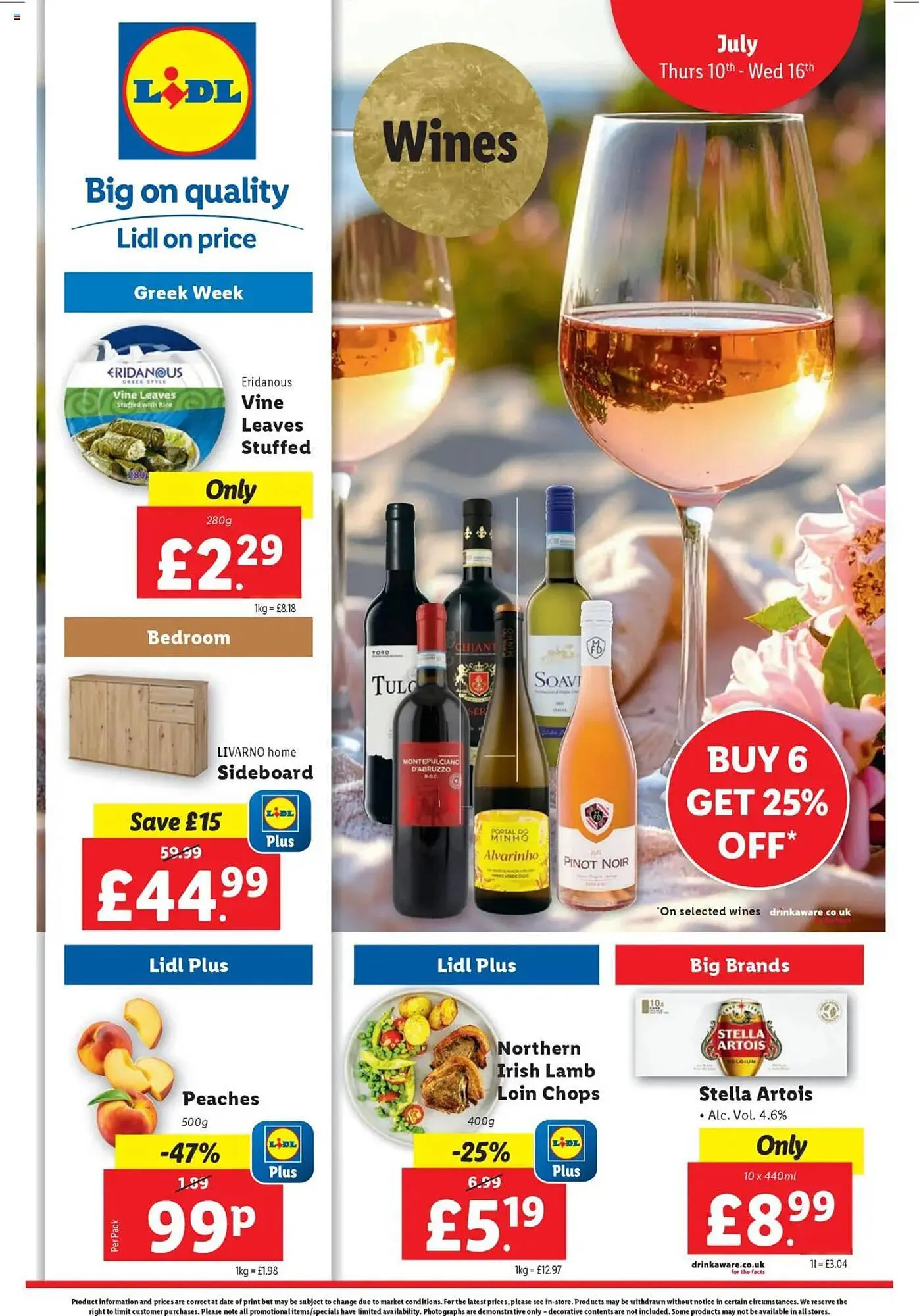 Lidl leaflet from 10 July to 17 July 2025 - Catalogue Page 1