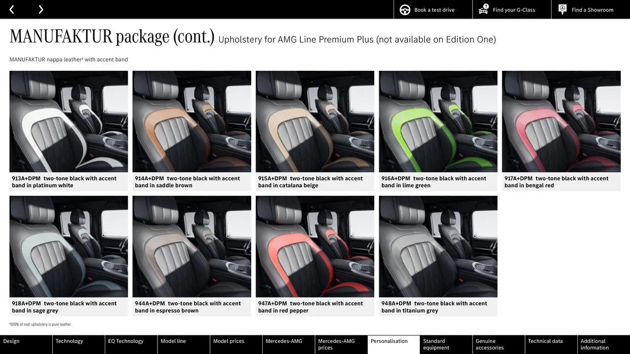 Mercedes Benz New G-Class from 10 August to 10 August 2025 - Catalogue Page 57