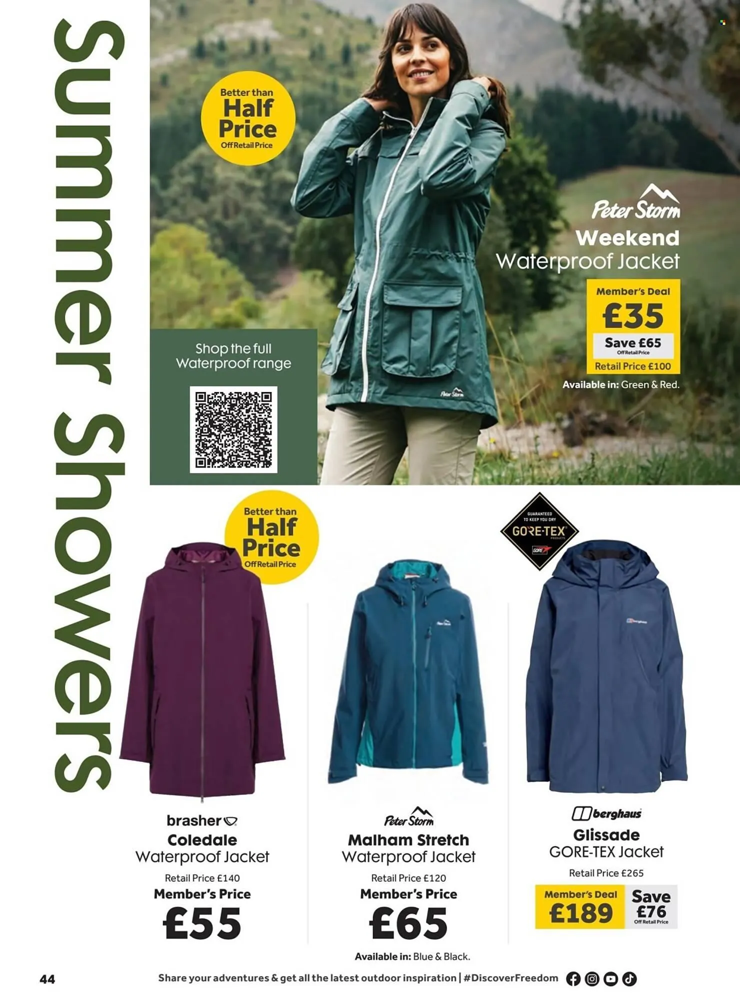 GO Outdoors leaflet from 20 May to 23 June 2025 - Catalogue Page 44