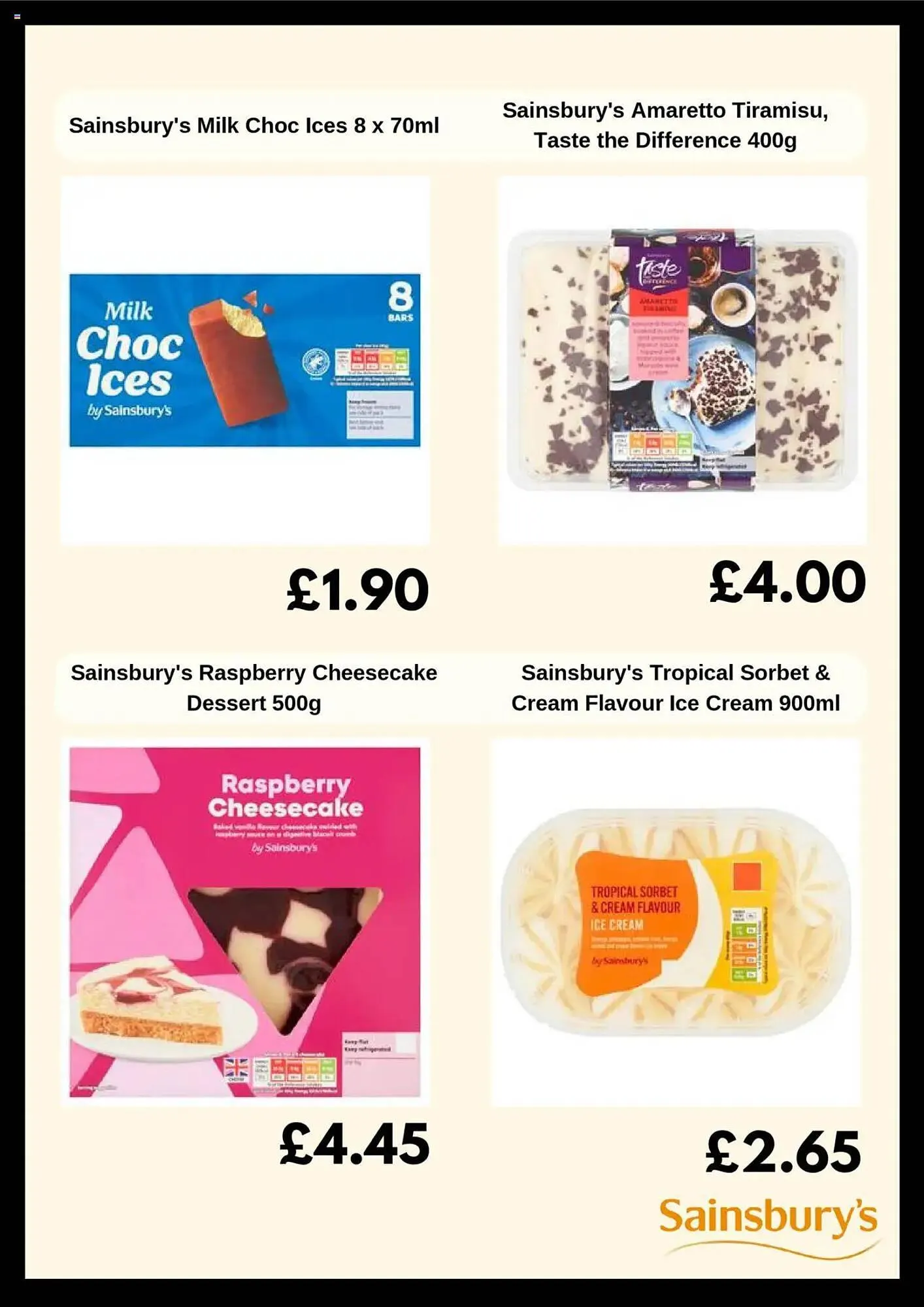 Sainsbury's leaflet from 6 May to 12 May 2025 - Catalogue Page 4