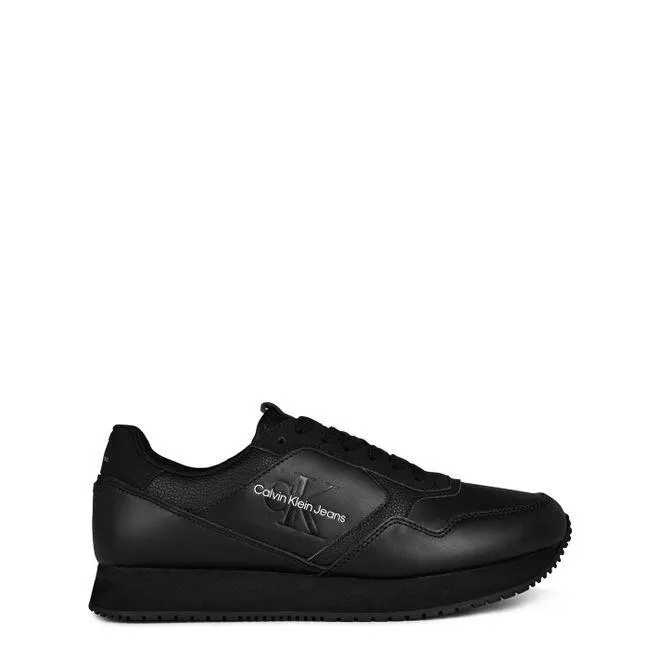 Calvin Klein Jeans Retro Rnnr Snkr in Black