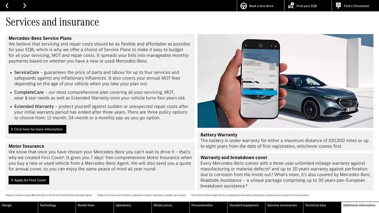 Mercedes Benz New EQB from 11 October to 11 October 2025 - Catalogue Page 41