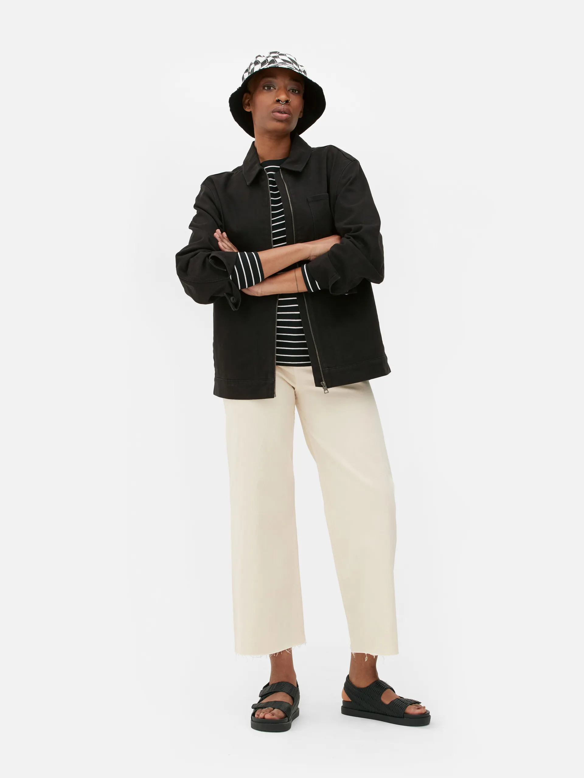 Zip Through Shacket