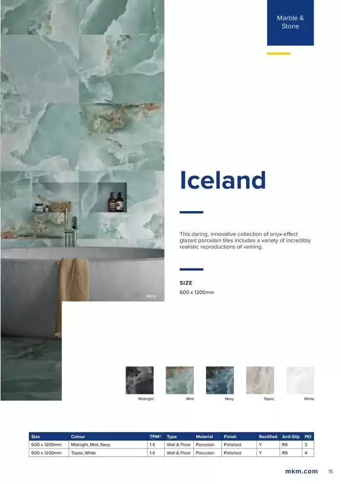 Tile Collection  from 14 January to 31 May 2025 - Catalogue Page 15