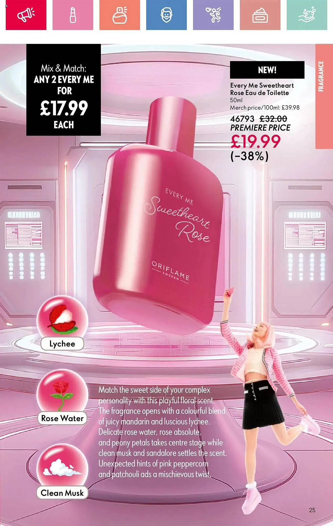 Oriflame leaflet from 17 April to 7 May 2025 - Catalogue Page 25