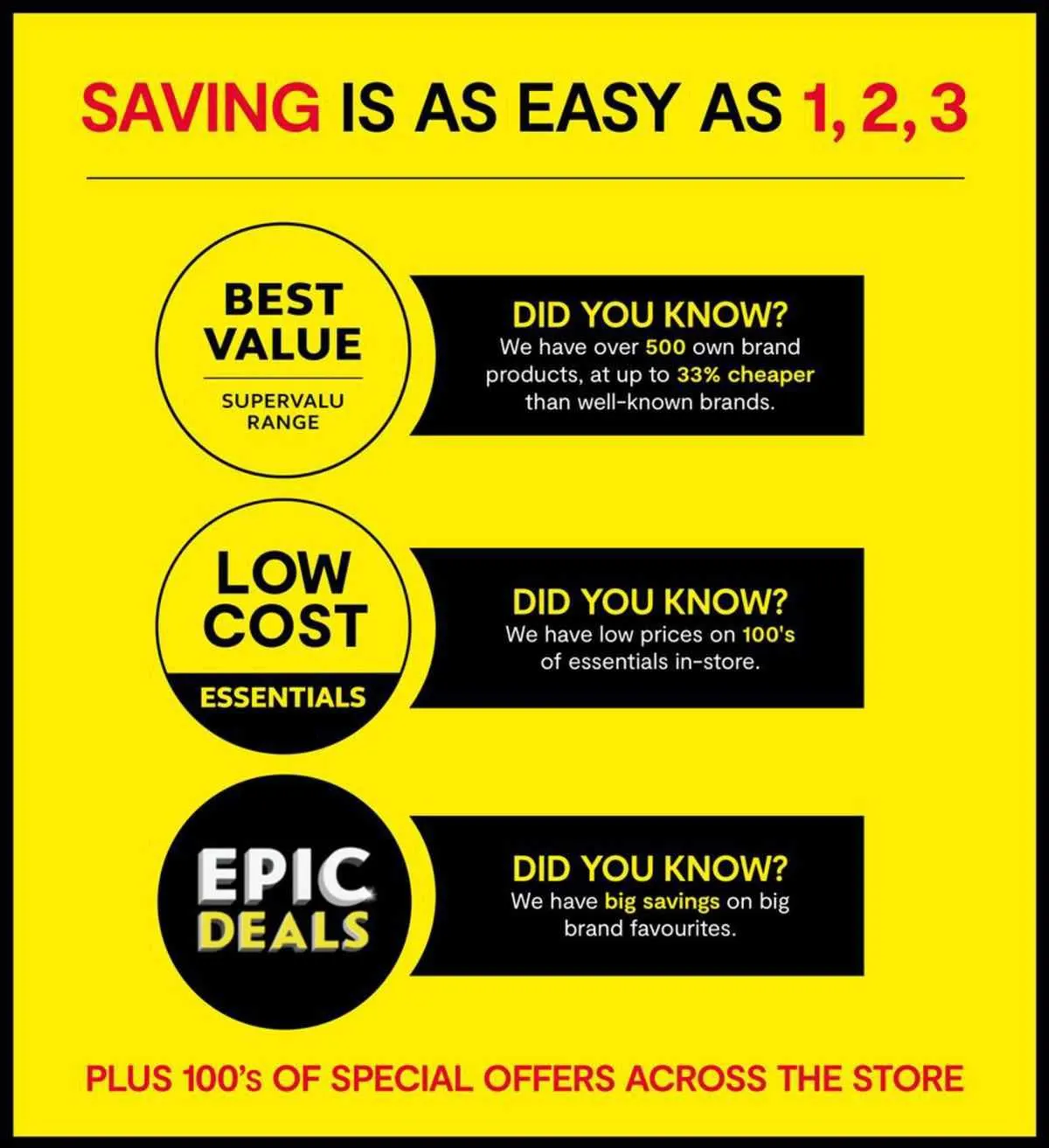 SuperValu Weekly Offers from 17 October to 21 October 2023 - Catalogue Page 1