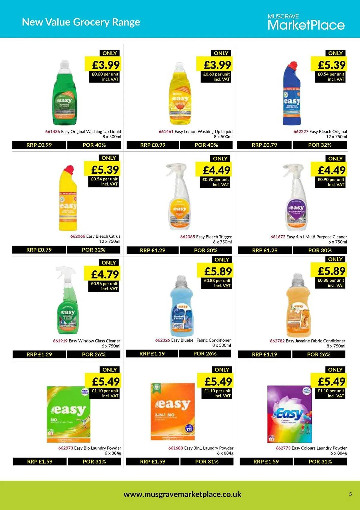 Musgrave MarketPlace leaflet from 3 June to 22 June 2025 - Catalogue Page 5