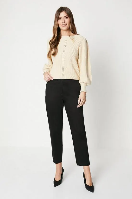 Tall Stretch Crop Trousers