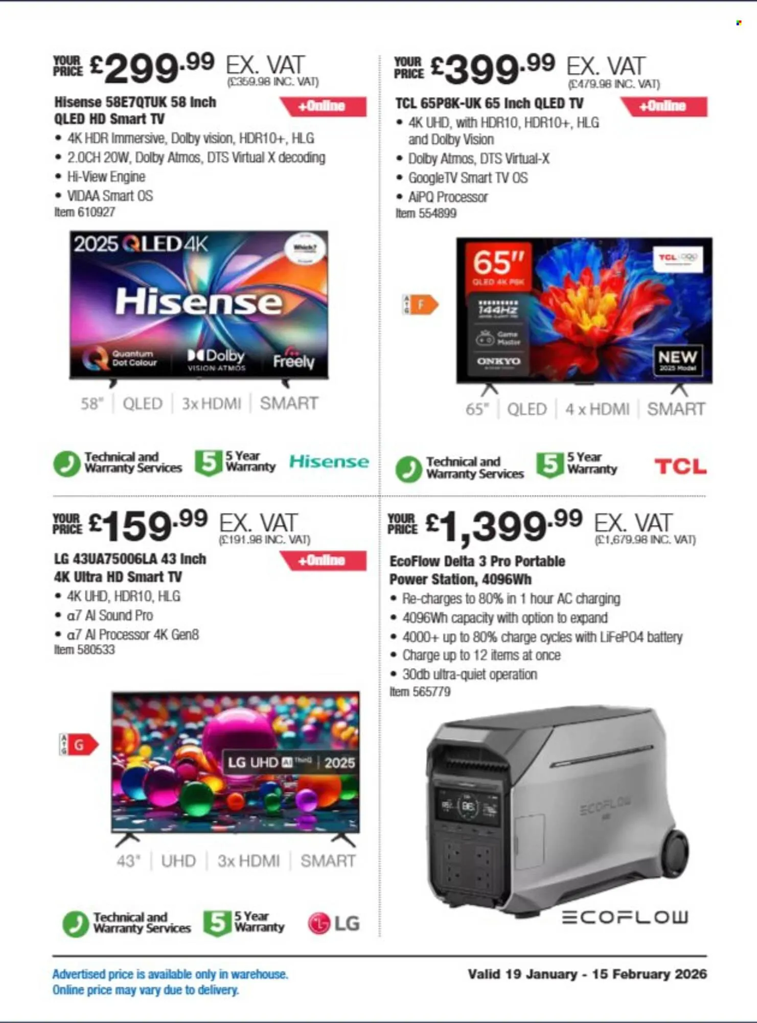 Costco leaflet from 10 January to 15 February 2026 - Catalogue Page 3